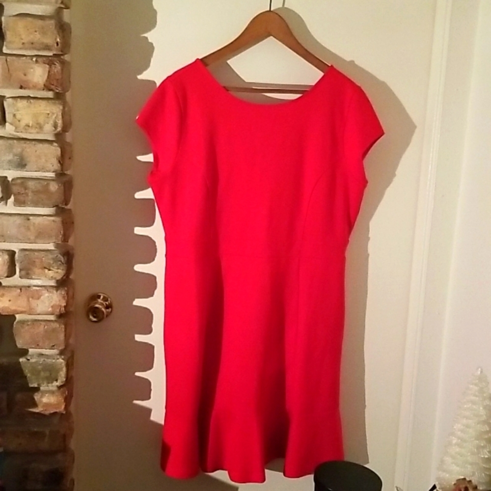 Red dress